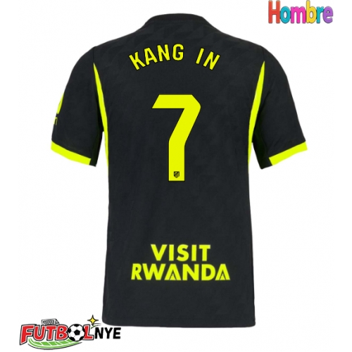 Camiseta Atletico Madrid Lee Kang-in #7 Visitante Equipación 2026-27 manga corta